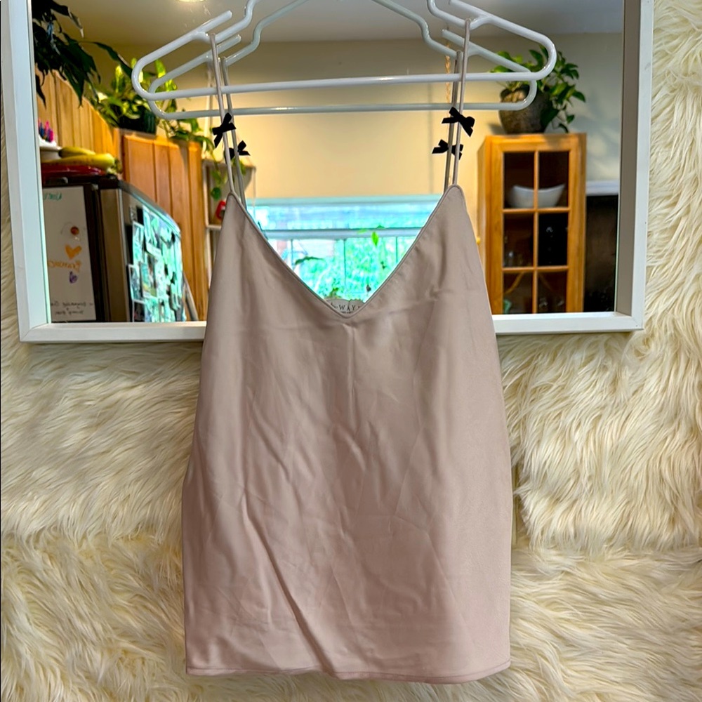 Wayf Camisole with Bow Detail NWOT